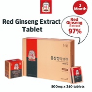 Cheong Kwan Jang Red Ginseng Extract Tablet 500mgX240tablets for 60days Korean 6-year-old Red Ginsen