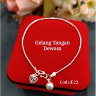 Bracelet silver 925*Adults (B23) Bracelet silver 925 Adult 925 Bracelet