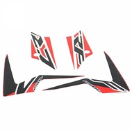 Motorcycle Off-road Fuel Tank Sticker Whole Car Decal Waterproof Fairing Paper Stickers For Honda CR