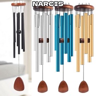 NARCIS Metal Tubes Windchime, 6 Rods Aluminum Aluminum Wind Chimes,  Zen Atmosphere Large 26/32/37 I