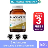 [Nutrisense Pharmacy] Blackmores Executive B Stress Formula (160 Tablets) Vitamin B Complex Magnesiu