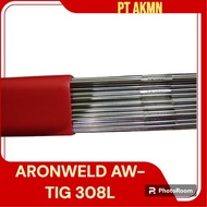 KAWAT LAS STAINLESS TIG ARGON 308/308L 2.4MM ARONWELD - FAYRESS STORE