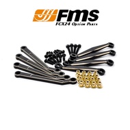Hobby Details DTFCX24002 Brass Chassis Rods for FMS FCX24 8pcs/set