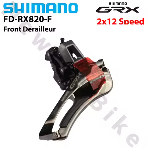 SHIMANO GRAVEL GRX FD-RX820 Front Derailleur 2x12Speed for Road Bike Bicycle Original Parts