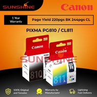 CANON PG810 CL811 PG810XL CL811XL  INK CARTRIDGE MP287/245/258/IP2770 PG-810 CL-811 PG-810XL CL-811X