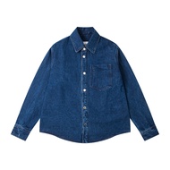 AMI New Classic Denim Shirt Unisex