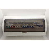 (12 MCB) MAXGUARD DB 16 Way 40A Complete Set With 32A MCB Main Switch