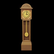 [AFXGUSD] Miniature Dollhouse Floor Clock 1:12 Scale Mini Furniture