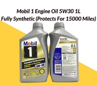 PRODUCT MOBIL 1 EP 5W30 SN Fully Synthetic Engine Oil 1LITER 15,000KM