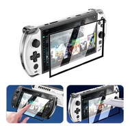 GPD Win 4ปุ่มสติกเกอร์พร้อมปกป้องหน้าจอกระจกเทมเปอร์ความแข็ง9H ป้องกันรอยขีดข่วนส่วนเกมที่ทนทาน