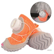 Kiki 2lots Fashion Dog Shoes Light Leisures Dogs Boot Soft Soles Pet Shoes for Daily Walks and Activ
