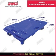 Interlock Moving Platform 50kg & 150kg | Interlock Platform Trolley | Interlocking Plastic Dollies P
