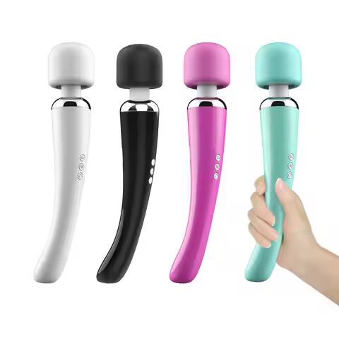 Rechargeable Love Magic Wand Massager Wand Full Boday Massager For Hitachi Lover