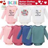 Baby Romper Cotton Newborn Romper Long Sleeve Onesies for Baby Girl