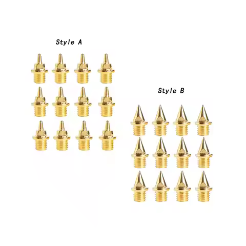 12x Track and Field Running Spikes Track Accessories 7mm Track Spikes for Practice Short Running Com