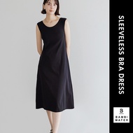 JAPAN PATENTED 24HRS Bra Padded Sleeveless Dress ｜Anti-Sagging Push up Fit Top Sleep BAMBI WATER