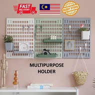 Multipurpose Holder Big Decorative Wall Shelf Desk Organizer Storage Bathroom Bedroom Accessories Rak Dinding Pelbagai