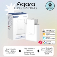 Aqara Curtain Driver E1 – Zigbee Smart Curtain Motor, Auto Open/Close, Easy Retrofit Homekit