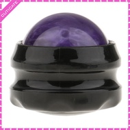 CUTICATE Massage Roller Ball Massager Foot Neck Back Stress Release Purple+Black