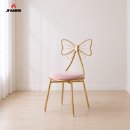 JF GAMER - Bedroom Dressing Chair | Ribbon Chair | Make-up Chair | Aesthetic Chairs