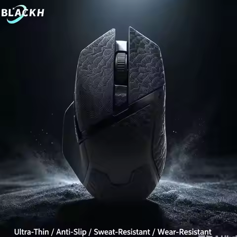 Ultra‑Thin Mouse Grip Tape Full Cover Sweat‑Absorbing Sticker For Razer Basilisk V3 Pro / V3 X Hyper