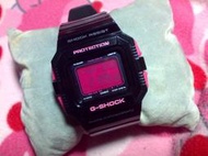 ☆JIN_1983☆ CASIO G-SHOCK 黑桃紅 G-5500B-1DR 太陽能