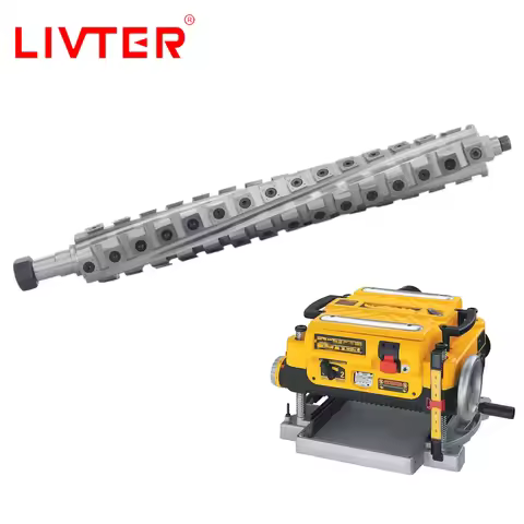 LIVTER Woodworking Tool Spiral Cutter head and Helical cutterhead for Dewalt DW735 planer DW733/DW73
