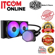 COOLER MASTER ELITE LIQUID 240 ARGB 240mm AIO WATER COOLING BLK