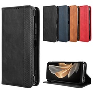 Suitable for Fossibot F109 Phone Case Fossibot F109 Phone Leather Case Card Protective Case Retro Pa