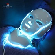 7 Colors LED Light Photon Face Neck Mask Rejuvenation Skin Therapy Skin Wrinkles