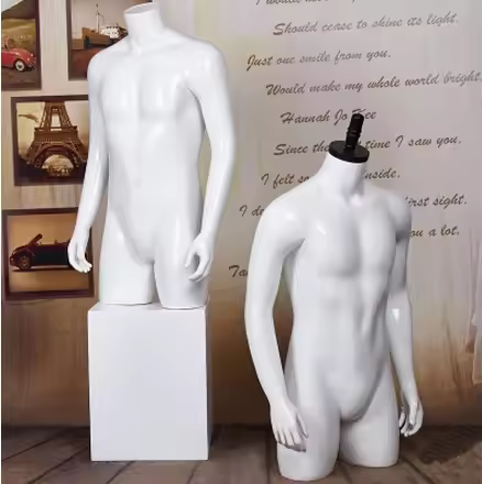 New Arrival Half Body Mannequin Male Upper Body Mannequin Made In China