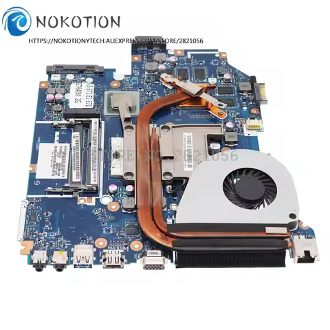 For Acer aspire V3-571 V3-571G Laptop Motherboard NBRZP11001 Q5WVH LA-7912P GT640M 2GB+Heatsink