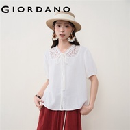 GIORDANO WOMEN Women Stitched Shirt 18346510