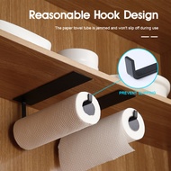 Kitchen Tissue Rack Paper Hanger Rack Holder Cupboard Towel Wall Bathroom Toilet Pemegang Rak Tisu