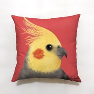 鳥兒大抱枕 - 灰色玄鳳鸚鵡 灰玄鳳 玄鳳 玄鳳抱枕