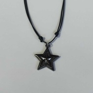 Iqbal Necklaceharapan PendantTALI BlackBINTANG