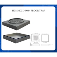 130MM X 130MM TILES INSERT FLOOR TRAP STAINLESS STEEL FLOOR GRATING ABS DISCHARGED BODY TILES FLOOR 