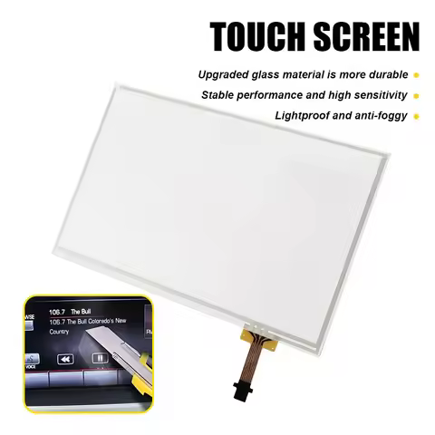 7" Touch Screen Digitizer For Toyota Yaris RAV4 Head Unit Sat Nav 86140-0D400