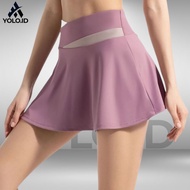 Women's Short Skirt for Gym Tennis Sports, Spandex Material