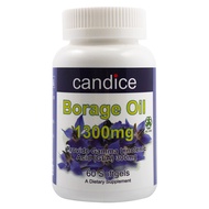 candice 康迪斯 天然琉璃苣油膠囊  1罐  60顆