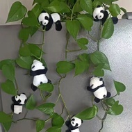 (精品）ker Cute Cartoon Plush Doll Chengdu Tourist Souvenir Gift Panda Magnetic Sticker//8.1❁