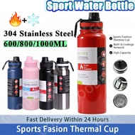 1000ML Thermos Tumbler Hot and Cold Aquaflask Tumbler Sports Bottle Thermos Stainless Steel Accessor