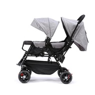 LEG TRAY Stroller Berkembar Depan Belakang Stroller Dua Oang Anak Twin Stroller Pram Stroller Travel