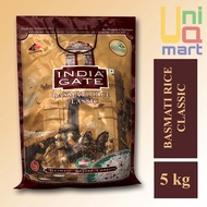 India Gate Klasik Basmati Beras 5 Kg [Pouch-Stok Sedia]