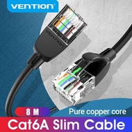 Vention Cat6A สายแลน สาย lan สั้น Ethernet Cable 10Gbps UTP RJ45 ตัวเชื่อมต่อ Slim Ethernet Patch Cable 1000Mbps High Speed Network สาย cat6 link Router Cable Lan 1/2/3/5M/10 เมตร lan cable
