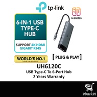 TP-Link UH6120C USB Type-C 6-Port Hub (6-in-1 Expansion)