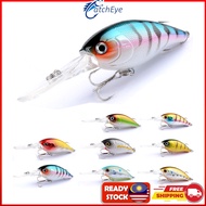 Crankbait Fishing Lure Umpan Gewang Casting Toman Kerapu Siakap Floating Long Lip Deep Diver 鱼饵 路亚