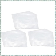 (SZHA) 90 Flat Open Top Bag 6.7Mil Strong Cover Plastic Vinyl Record Outer Sleeves for 12 Inch Doubl