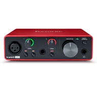 Focusrite Solo3 2i2 Professional USB External Recording Arrangement Late Mixing Sound Card
