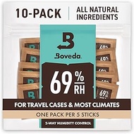Boveda for Cigars/Tobacco | 2-Way Humidity Control with 69% Relative Humidity | Size 8 for up to 5 C